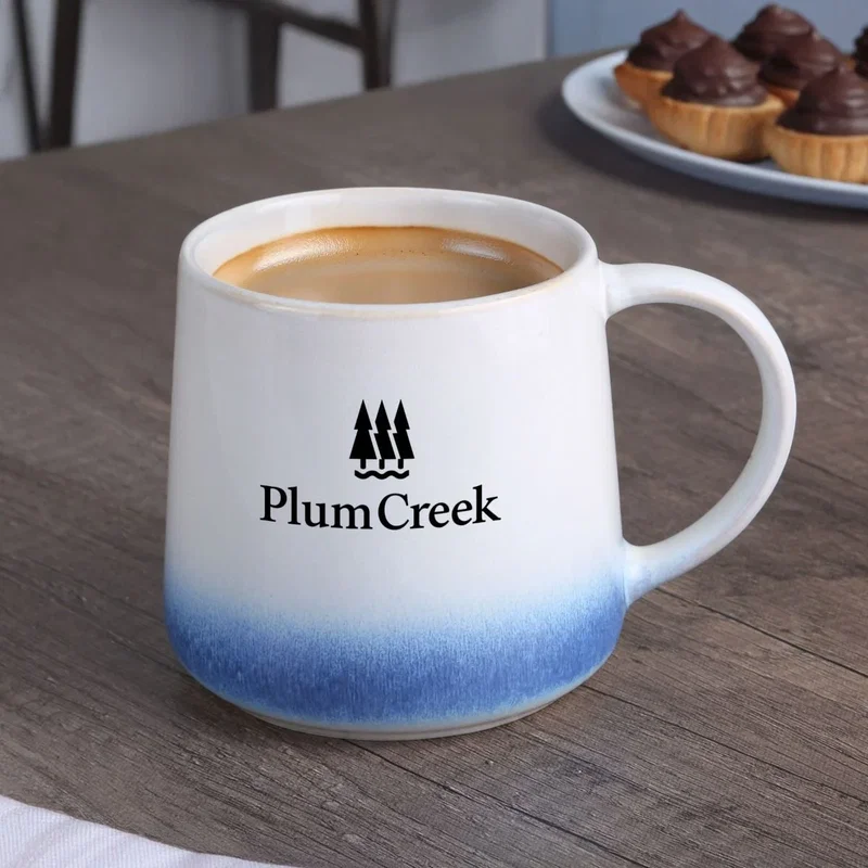 16 oz. Richmond Reactive Glaze Ceramic Mug — view 6