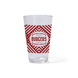 16 Oz. Silipint® Crystal Clear Silicone Pint Glass