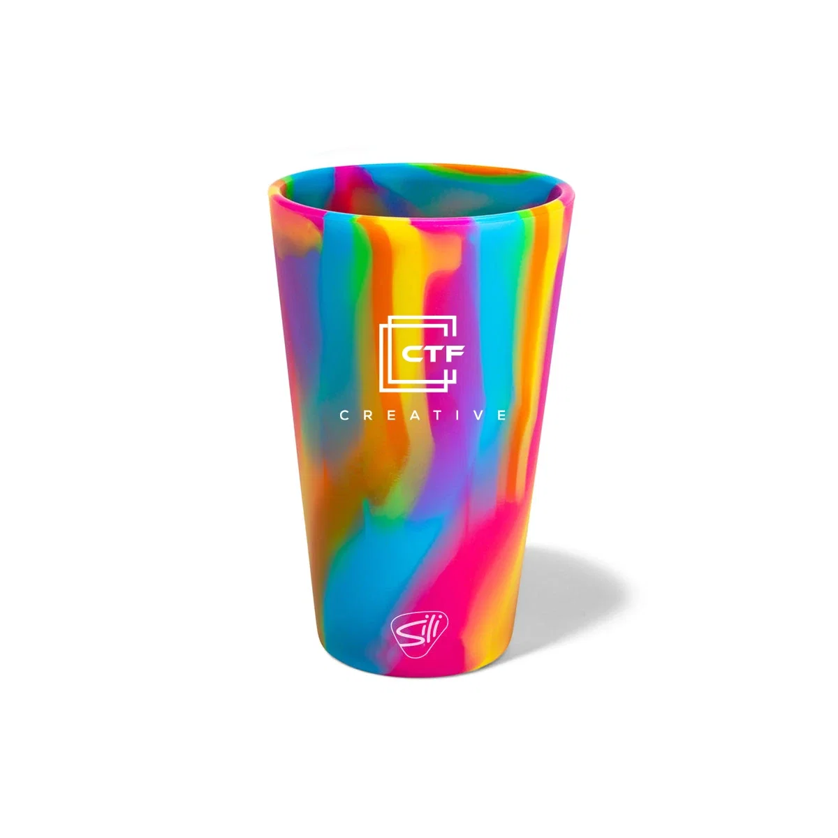 Side view of the five and three quarter inch tumbler