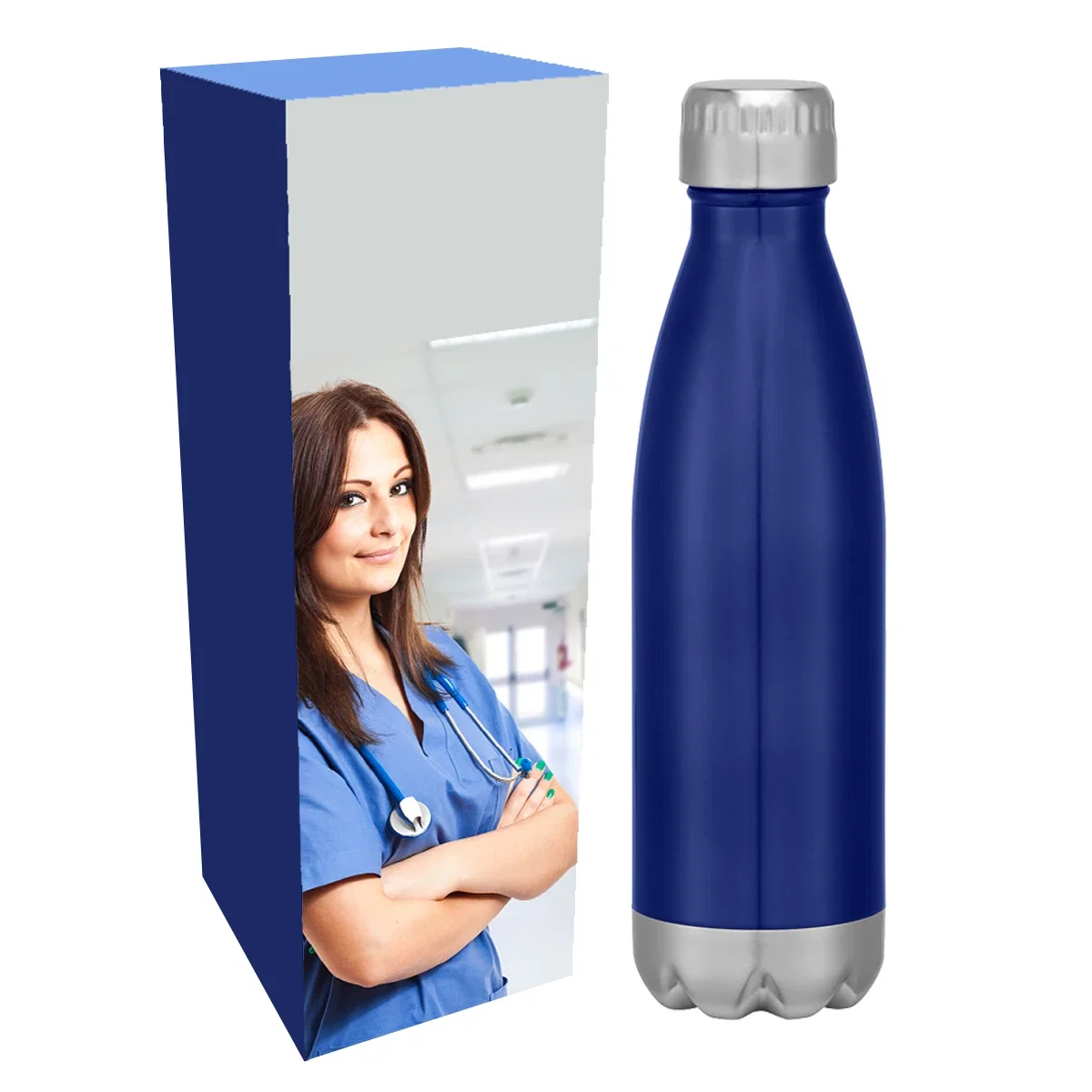 Packaging and drinkware photographed together as a ready-to-give set