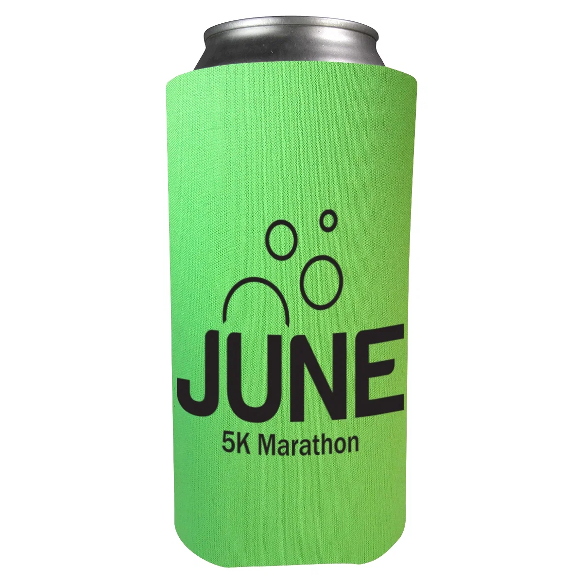 Insulated sleeve sized for sixteen and twenty four ounce cans