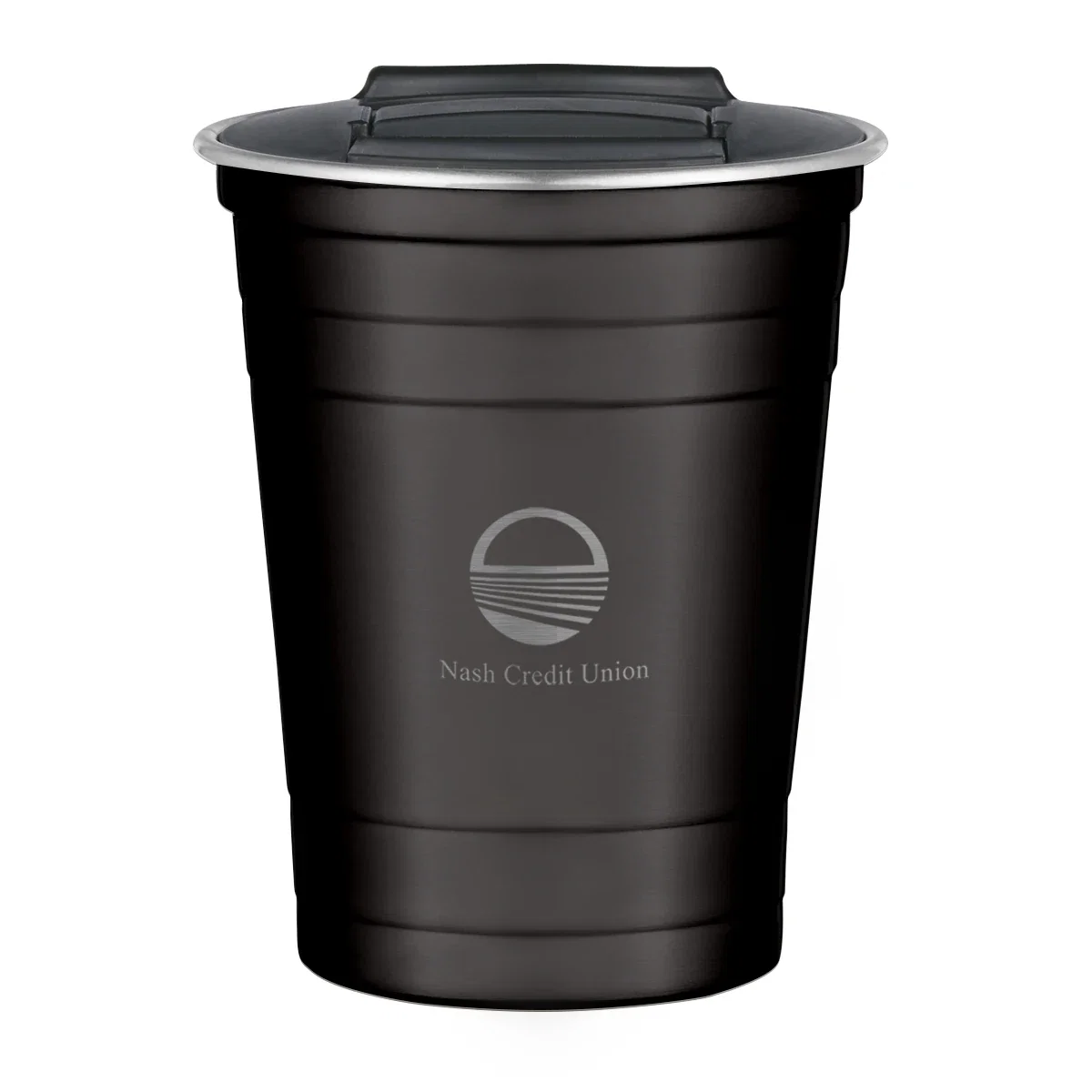 Two cups placed together to compare available finishes