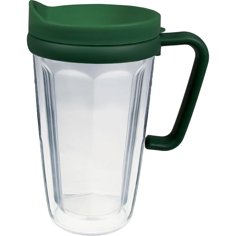 16 oz. Thermal Dual Walled Travel Mug (Four Imprint Options) — view 7