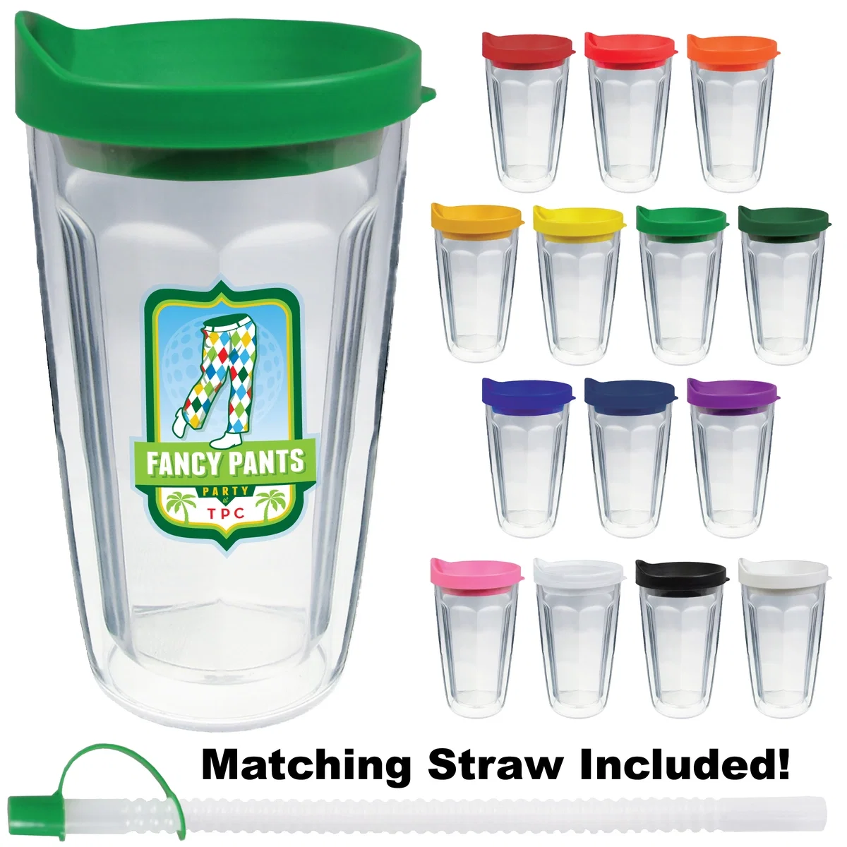 16 oz. Thermal Dual Walled Travel Tumbler ( Four Imprint Options) — view 17