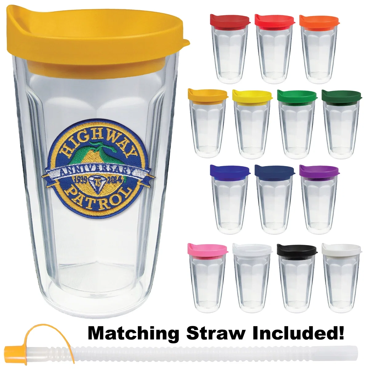 16 oz. Thermal Dual Walled Travel Tumbler ( Four Imprint Options) — view 18