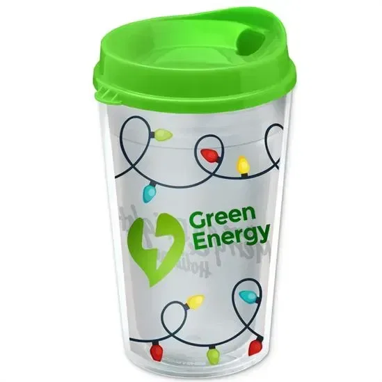 ransparent Tumbler with Sip Lid and Full-Color Insert (16 oz.)