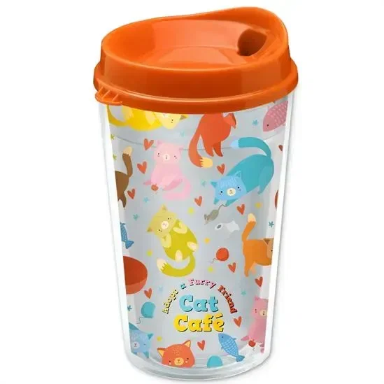 ransparent Tumbler with Sip Lid and Full-Color Insert (16 oz.) — view 5
