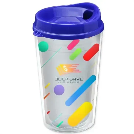 ransparent Tumbler with Sip Lid and Full-Color Insert (16 oz.) — view 7