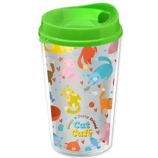 ransparent Tumbler with Sip Lid and Full-Color Insert (16 oz.) — view 9
