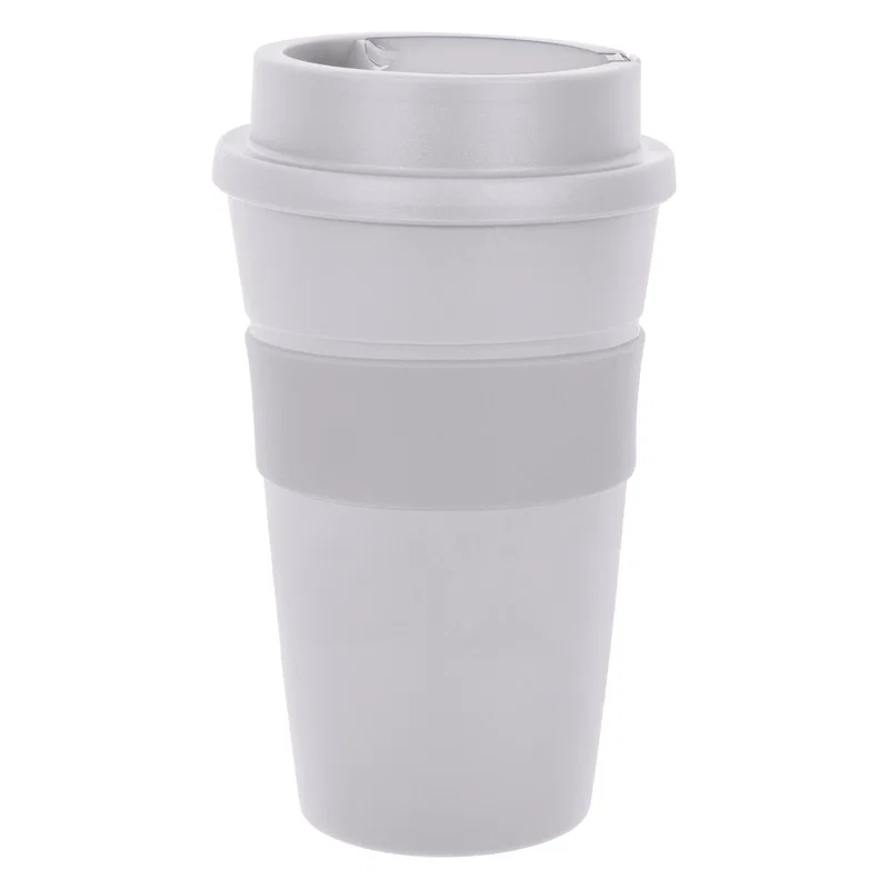 Straw pulled up above the drinking lid