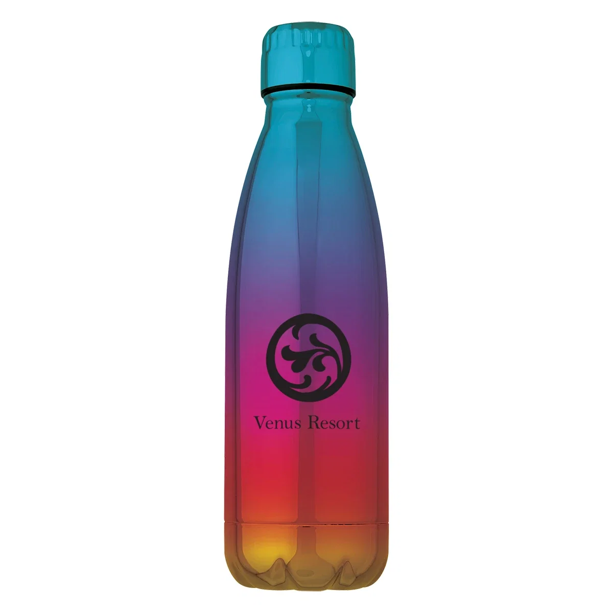 Cap shown seated on top of the bottle