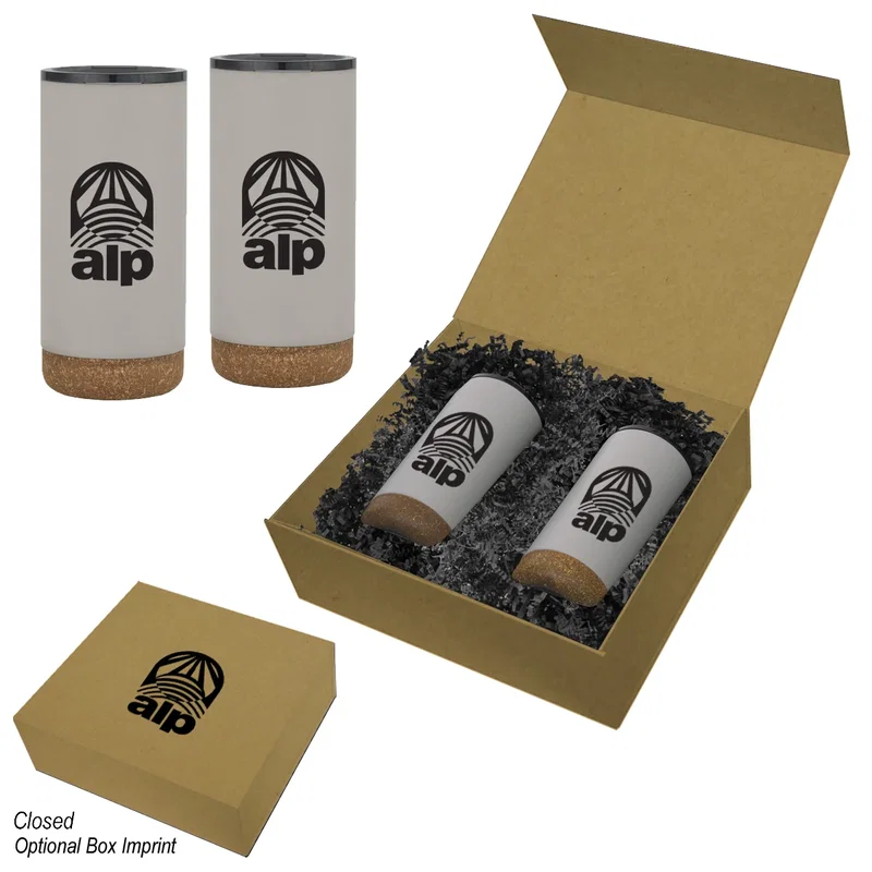 16 Oz. Wellington Stainless Steel Tumbler Gift Set — view 6