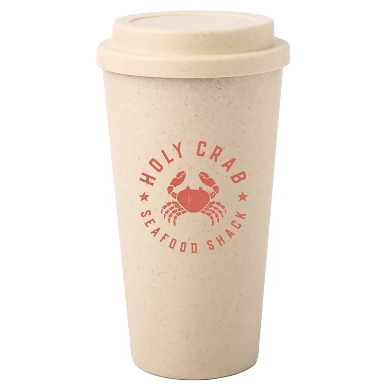 16 oz Wheat Straw Mug — view 4