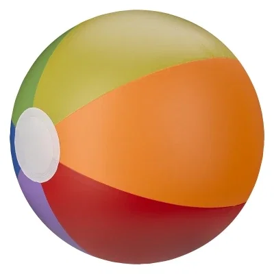 Overhead angle of the striped sphere