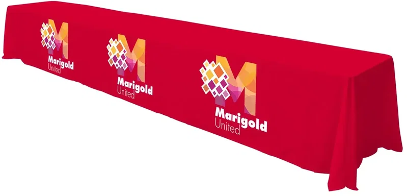 16' Standard Table Throw (Full-Color Front Only) — view 11