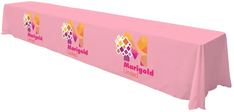 16' Standard Table Throw (Full-Color Front Only) — view 14