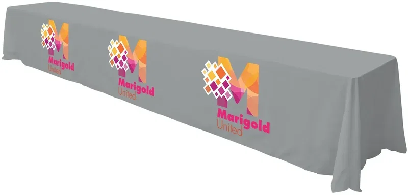 16' Standard Table Throw (Full-Color Front Only) — view 15