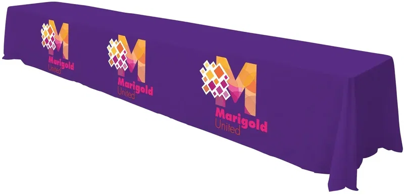 16' Standard Table Throw (Full-Color Front Only) — view 16