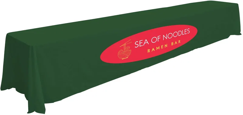 16' Standard Table Throw (Full-Color Front Only) — view 18
