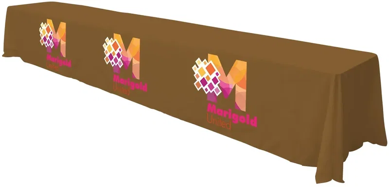 16' Standard Table Throw (Full-Color Front Only) — view 19