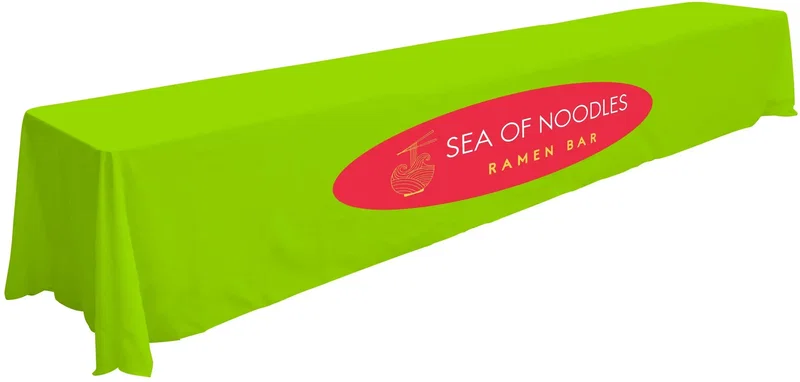 16' Standard Table Throw (Full-Color Front Only) — view 21