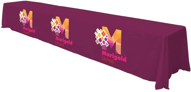 16' Standard Table Throw (Full-Color Front Only) — view 23