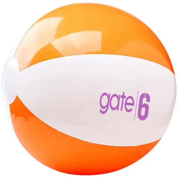 Imprinted Two-Tone Beach Ball - 16" — view 9