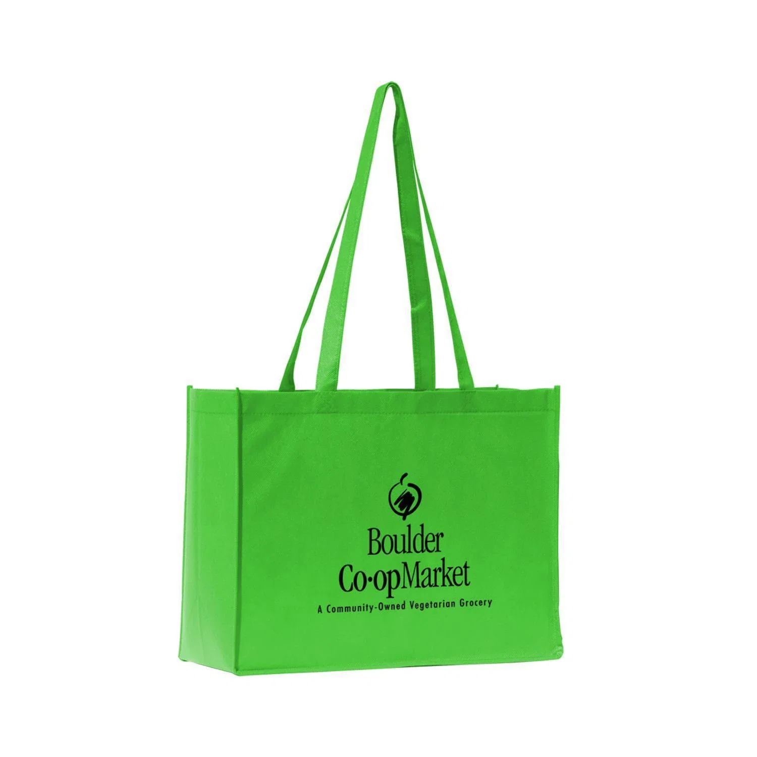 16 X 12 X 6 Polytex Tote — Lime Green — view 2