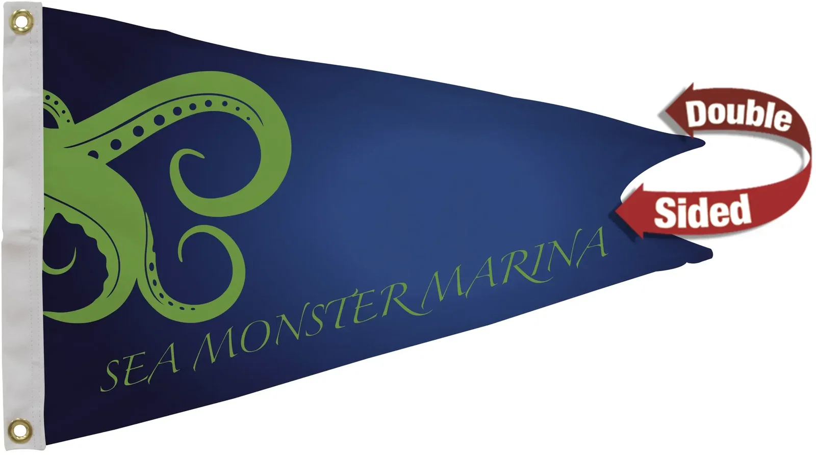 16" x 24" Nylon Burgee Flag Double-Sided — view 5