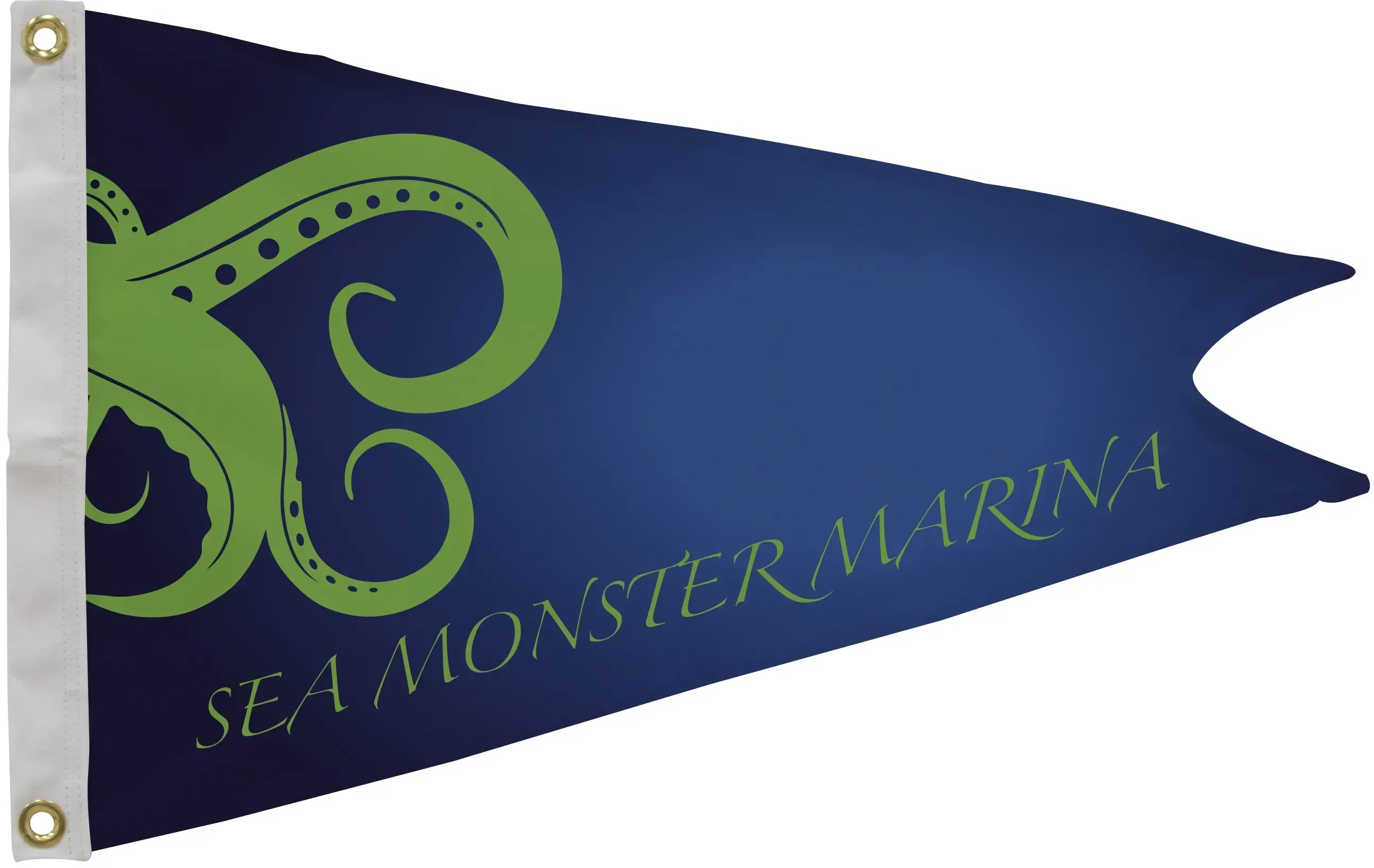 16" x 24" Nylon Burgee Flag Single-Sided — view 4