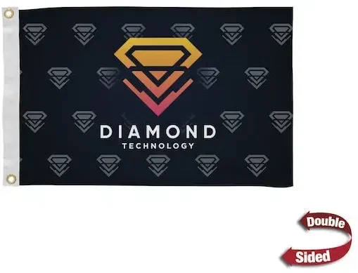 16" x 24" Polyester Flag Double-Sided