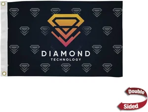 16" x 24" Polyester Flag Double-Sided