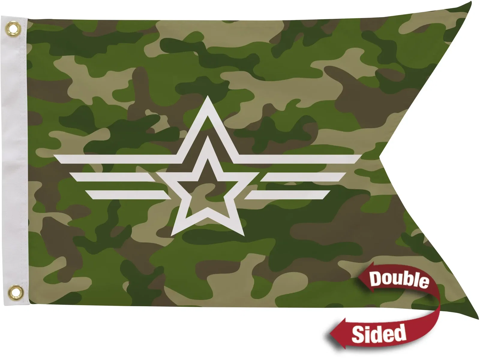 16" x 24" Polyester Guidon Flag Double-Sided — view 2