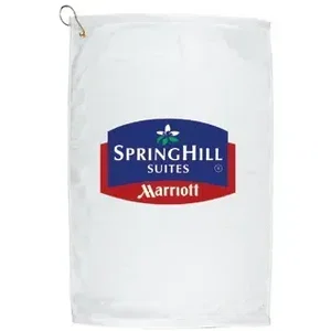 Custom Golf Towel (16" x 25") with Grommet and Hook