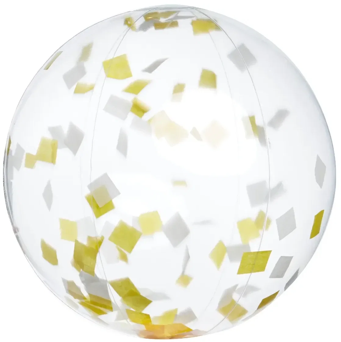 Yellow & White Confetti Beach Ball - 16" — view 2