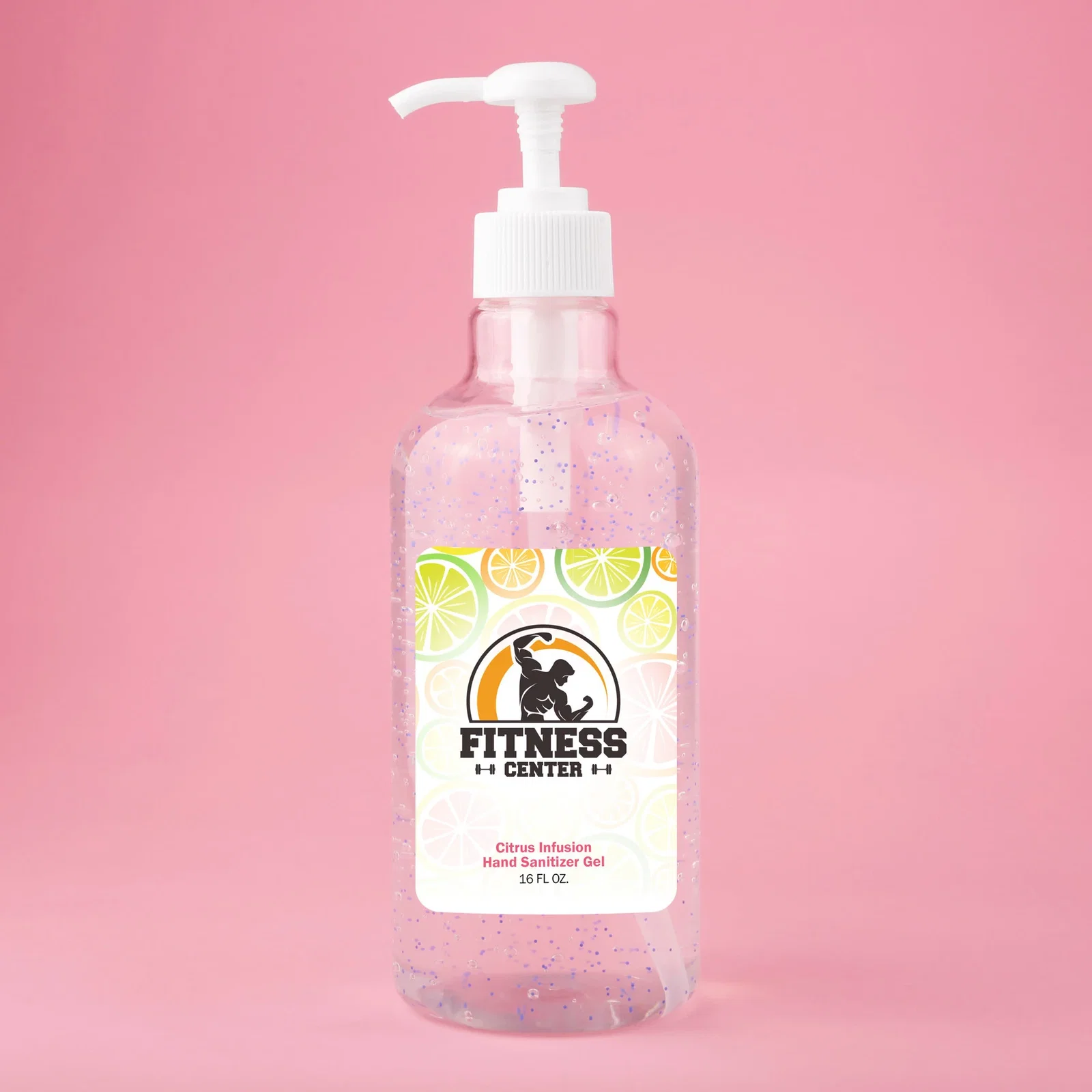 16oz Hand Sanitizer Gel With Moisturizing Beads