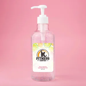 16oz Hand Sanitizer Gel With Moisturizing Beads
