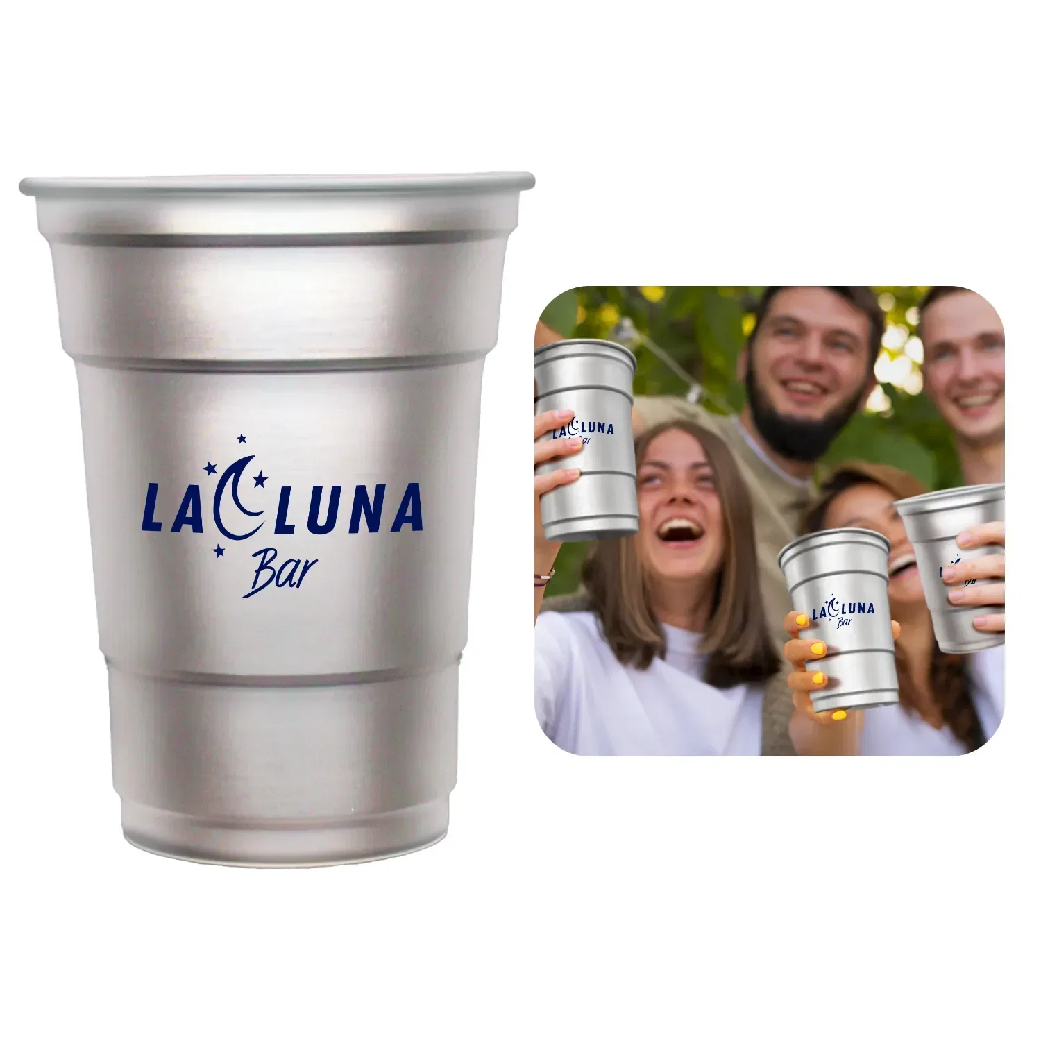16oz Metal Cup