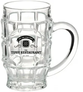 17.75 oz. Beer Garden Glass Mug
