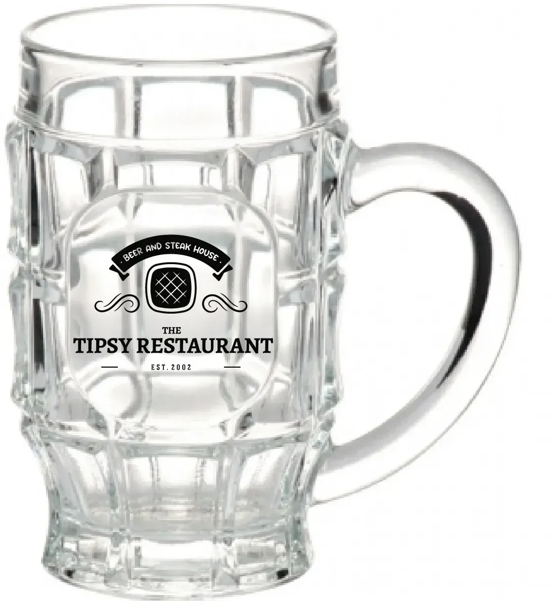 17.75 oz. Beer Garden Glass Mug