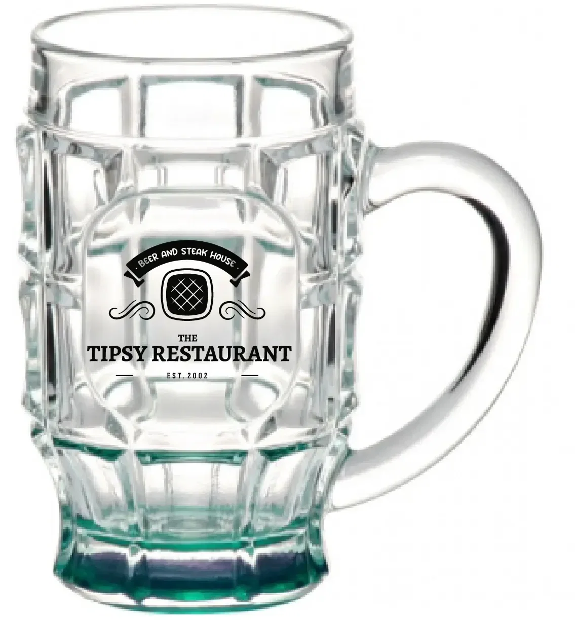 17.75 oz. Beer Garden Glass Mug (1 Color) — view 2