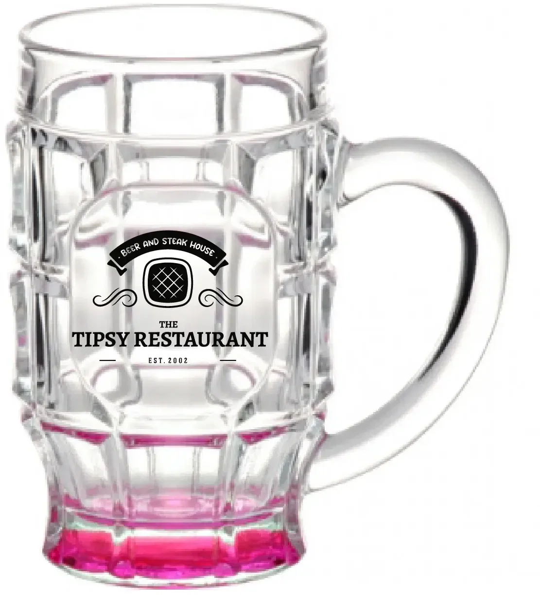 17.75 oz. Beer Garden Glass Mug (1 Color) — view 3