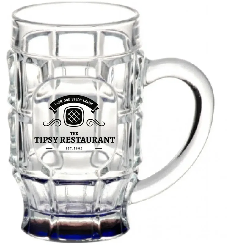 17.75 oz. Beer Garden Glass Mug (1 Color) — view 4