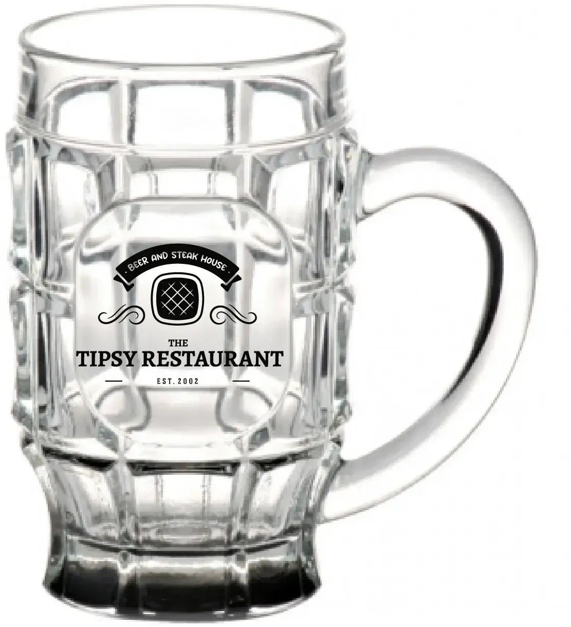17.75 oz. Beer Garden Glass Mug (1 Color) — view 5