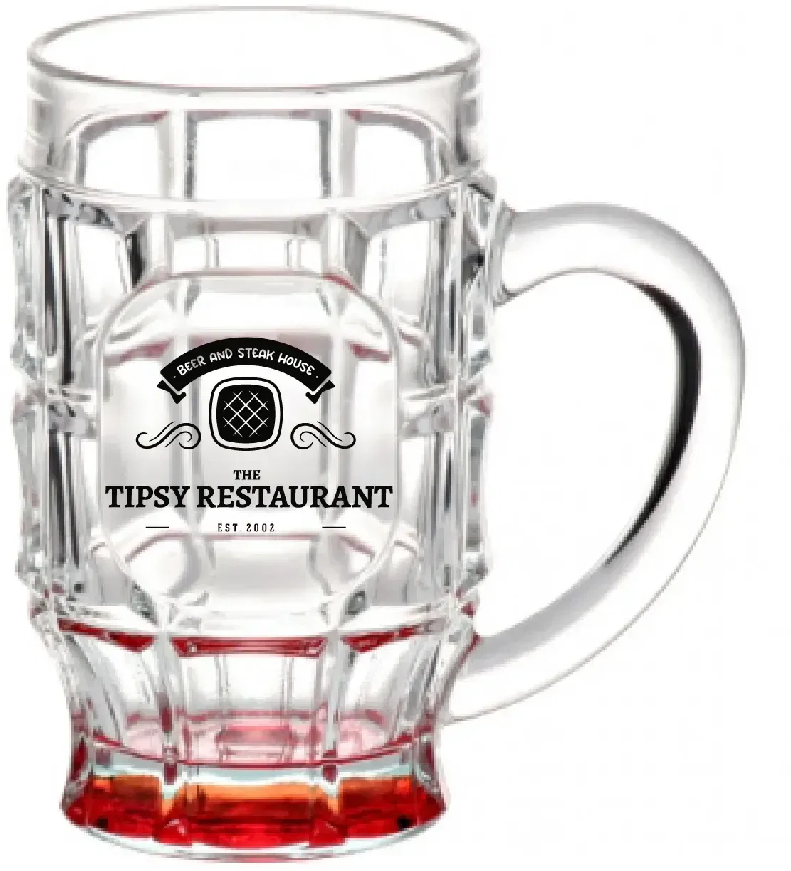 17.75 oz. Beer Garden Glass Mug (1 Color) — view 6