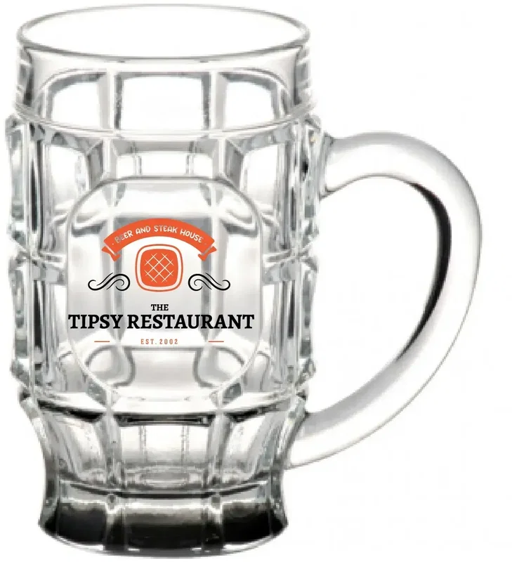 17.75 oz. Beer Garden Glass Mug (2 Color) — view 3