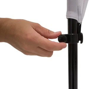 9' Elite Blade Nylon Sail Sign Kit (Single-Sided with Scissor Base)