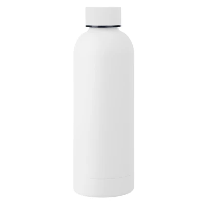 White bottle displayed at full height