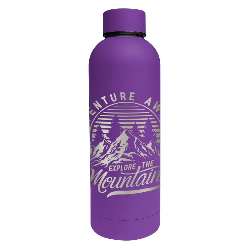 17 Oz. Full Laser Blair Stainless Steel Bottle — view 8