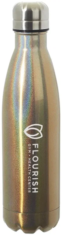 Glimmerous 17 oz. Insulated Water Bottle (1 Color Imprint) — view 3